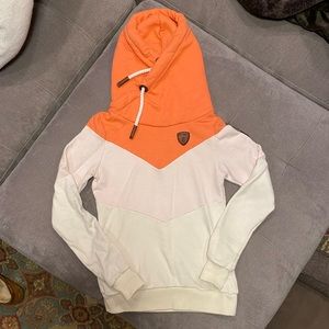 Wanakome Colorblock Hooded Sweatshirt Size S